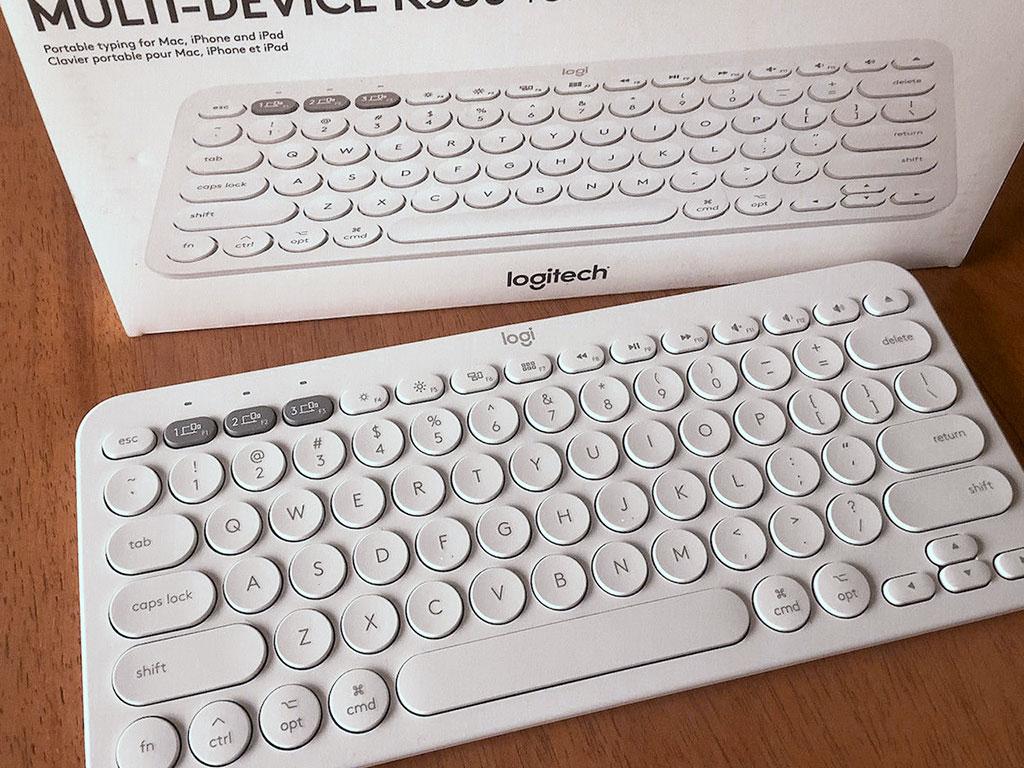 Opiniones del teclado Logitech K380 blanco